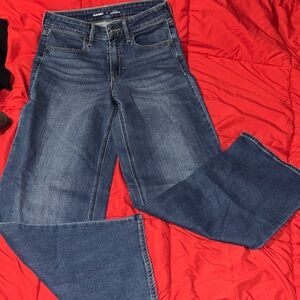 Old Navy Indigo Wide Leg Jeans